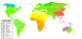 Cartes des familles de langues