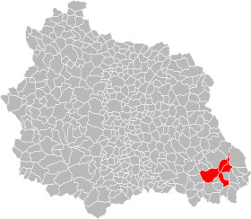Localisation de Communauté de communes Livradois Porte d'Auvergne