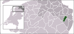Location of Pekela