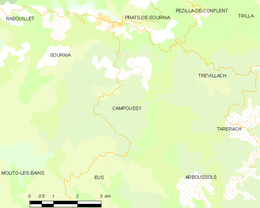 Campoussy - Localizazion