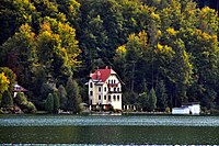 Mahlerjeva vila na Vrbskem jezeru