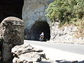 Entrée du tunnel routier