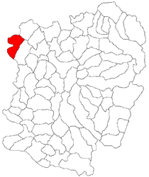 Măureni – Mappa