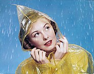 Girl in Rain, McCall Cover, 1943