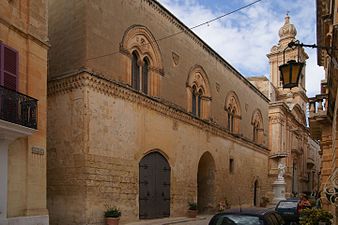 Palazzo Santa Sofia, Mdina, Malta c. 1233 (first floor)