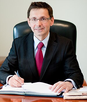 English: Mikolaj Budzanowski - Under-Secretary...