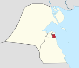 Governatorato di Mobarak al-Kabir – Localizzazione