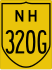 National Highway 320G marker