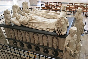 Mausoleo de Francisco II de Bretaña y de Margarita de Foix, en la catedral de Nantes (1502-1507)