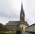 Ev. Stadtkirche St. Jakobi und Pfarrer-Gabriel-Reich-Park; ehem. Friedhof