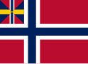 Vlag van Noorwegen in de Unie tussen Zweden en Noorwegen (1844–1905)