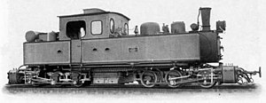 O&K 11350/1927 (C'C' h4t, Bauart Kitson-Meyer) für die Ferrocarril Militar de Puente Alto al Volcán