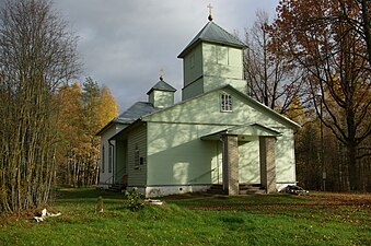 Церковь Спаса Преображения в Обинице