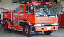 化学車の例 太田市消防本部