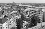 Gubbelstraat vanaf de stadhuistoren, 1977