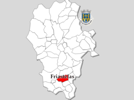 Kaart van Friastelas