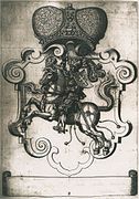 Герб «Пагоня», каля 1600 года.