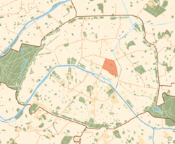 Paris and its closest suburbs