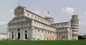 English: Cathedral of Pisa (Duomo di Pisa), Pi...