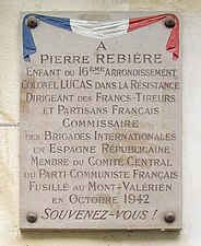 Plaque au no 59.