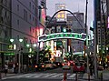 Entertainment district in Princess Street(Gofukucho streer)