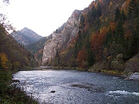 Przełom Dunajca w Pieninach