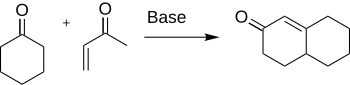 Robinson annulation reaction