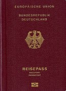 Německý cestovní pas