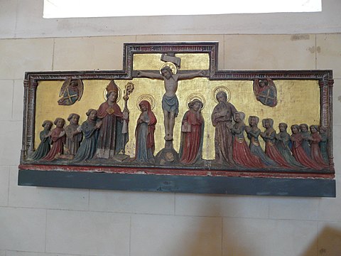 Retable de la crucifixion (1401) Saulges.