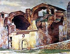 Termini ruins in Rome