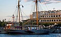 SS Seute Deern in the port of Ystad July 24, 2020.