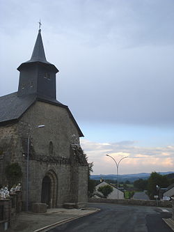 Skyline of Saint-Priest-la-Feuille