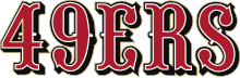 San Francisco 49ers Saloon Wordmark.svg