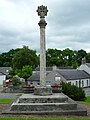 The cross in the 'new' village of Scone, topped by a foliated ornamental cross