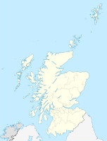 Lagekarte von Schottland im Vereinigten Königreich