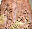 Detail der Naram-Sin-Stele