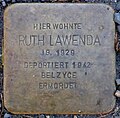 Stolperstein für Ruth Lawenda (Blumenauer Str. 5)