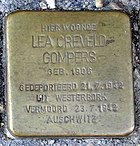 Stolperstein für Lea Creveld-Gompers