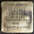 Stolperstein für Hermann Heumann (Kyffhäuserstraße 29)