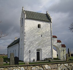 Stora Hammars gamla kyrka i mars 2008