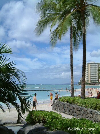 Waikiki Beach, Ohau, Hawaii, USA