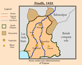 Talpur dynasty map