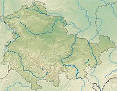 Thüringen is located in Thuringia