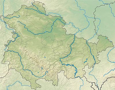 Kortpositioner Tyskland Thüringen