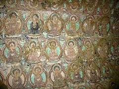 Fresques des Bouddhas
