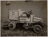 Veegwagen; circa 1920.