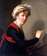 Élisabeth Vigée-Lebrun (Selbstporträt von 1800)