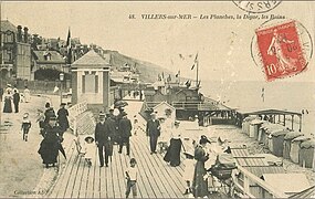 Les planches vers 1910.