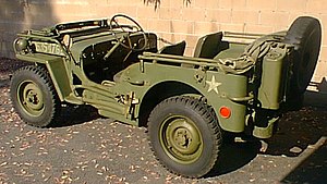 Photo of correctly restored 1945 WWII Willys M...
