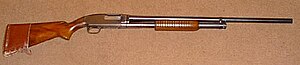 Winchester Model 1912 12-gauge hammerless pump-action shotgun Winchester Model 1912.JPG